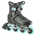 Łyżworolki NILS Extreme NA14217 czarno-miętowe rozm. 45 - 2277178
