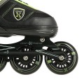 Łyżworolki NILS Extreme NA19088 czarno-zielone rozm. L (39-42) - 2172843