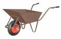AWTOOLS TACZKA BUDOWLANA 85L/1,5mm BRĄZ+OSŁONA KOŁA - 2251904