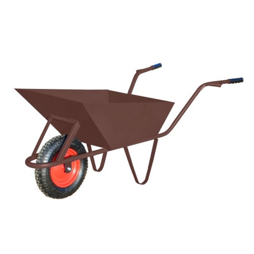 AWTOOLS TACZKA BUDOWLANA 85L/1,5mm BRĄZ+OSŁONA KOŁA - 2251904