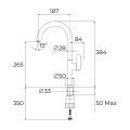 Bateria kuchenna TEKA OVAL 915 czarny - 2414603