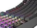 GENESIS Thor 230 TKL klawiatura Gaming USB QWERTY US English Czarny - 2417859