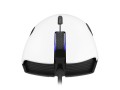 Mysz przewodowa Genesis Krypton 290 optyczna gamingowa 6400DPI biała RGB - 1029739