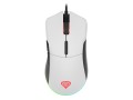 Mysz przewodowa Genesis Krypton 290 optyczna gamingowa 6400DPI biała RGB - 2417898