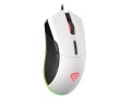 Mysz przewodowa Genesis Krypton 290 optyczna gamingowa 6400DPI biała RGB - 1029737