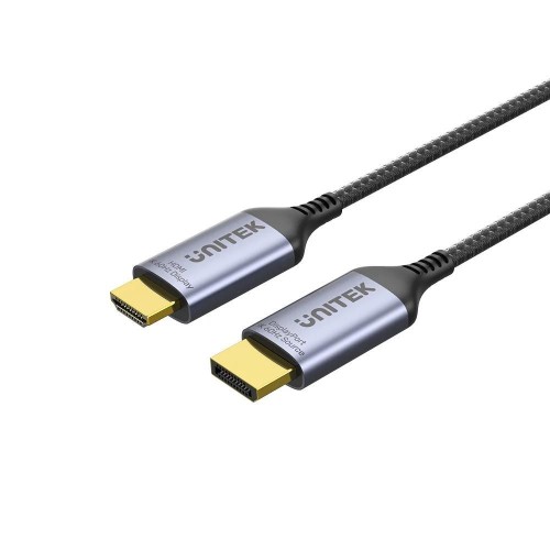 UNITEK KABEL DISPLAYPORT 1.4 DO HDMI 2.1, 8K, 1,8M - 2418218
