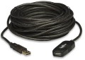 Kabel USB 2.0 przedłużacz aktywny USB-A na USB-A M/F 10m - 2418263