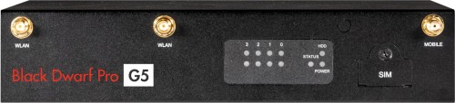 Securepoint Black Dwarf Pro G5 firewall (hardware) Komputer stacjonarny 2,83 Gbit/s - 2054566