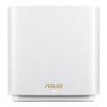 ASUS ZenWiFi XT9 (W-1-PK) Tri-band (2.4 GHz/5 GHz/5 GHz) Wi-Fi 6 (802.11ax) Biały 4 Wewnętrzne - 1968114