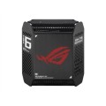 ASUS ROG Rapture GT6 AX10000 AiMesh 1 Pack Tri-band (2.4 GHz/5 GHz/5 GHz) Wi-Fi 6 (802.11ax) Czarny 4 Wewnętrzne - 1912458