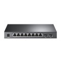 TP-Link Omada SG2210P łącza sieciowe Zarządzany L2/L2+ Gigabit Ethernet (10/100/1000) Obsługa PoE Czarny - 744135