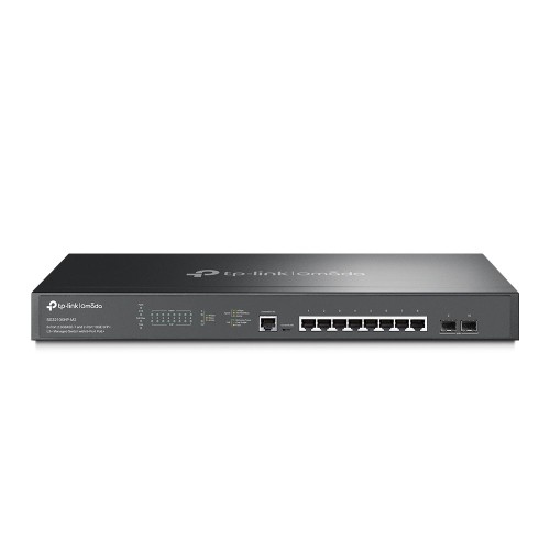 TP-Link Omada SG3210XHP-M2 łącza sieciowe Zarządzany L2+ 2.5G Ethernet (100/1000/2500) Obsługa PoE 1U Czarny - 1889723