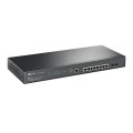 TP-Link Omada SG3210XHP-M2 łącza sieciowe Zarządzany L2+ 2.5G Ethernet (100/1000/2500) Obsługa PoE 1U Czarny - 1606437