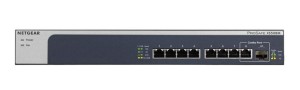 Switch niezarządzalny Netgear XS508M ProSafe Switch PoE+ LAN 7x10G 1xSFP+/COMBO