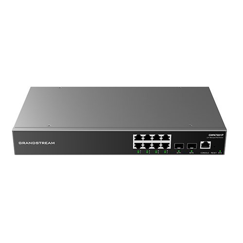 Grandstream GWN 7801 8GE 2SFP zarządzalny switch L2+ | Sieć | Przełączniki L2+ - 2078164