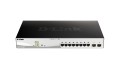 D-Link DGS-1210-10MP Zarządzany L2 Gigabit Ethernet (10/100/1000) Obsługa PoE Czarny, Szary - 1042562