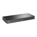 TP-Link Omada SX3008F łącza sieciowe Zarządzany L2/L3 Czarny - 1043035