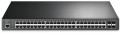 TP-Link Omada SG3452P łącza sieciowe Zarządzany L2/L3 Gigabit Ethernet (10/100/1000) Obsługa PoE 1U Czarny - 2418492