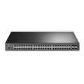 TP-Link Omada SG3452P łącza sieciowe Zarządzany L2/L3 Gigabit Ethernet (10/100/1000) Obsługa PoE 1U Czarny - 1765381