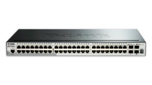 Switch D-Link DGS-1510-52X Zarządzany L3 Gigabit Ethernet (10/100/1000) 1U Czarny