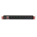 TECHLY LISTWA ZASILAJĄCA RACK 19 1U 250V/16A 8X SC - 1453053