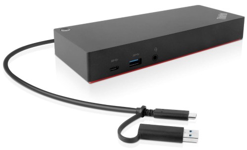 Lenovo 40AF0135EU stacja dokująca Przewodowa Czarny - 2332485
