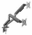 Gembird MA-DA2-05 uchwyt / stojak do monitorów 81,3 cm (32") Szary Biurko - 1736027