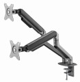 Gembird MA-DA2-05 uchwyt / stojak do monitorów 81,3 cm (32") Szary Biurko - 1736030