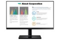 Samsung F24T450FQR monitor komputerowy 61 cm (24") 1920 x 1080 px Full HD Czarny - 1891281