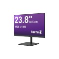 Wortmann AG TERRA 3030221 monitor komputerowy 60,5 cm (23.8") 1920 x 1080 px Full HD LED Czarny - 2419545
