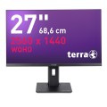 Wortmann AG TERRA 3030223 monitor komputerowy 68,6 cm (27") 2560 x 1440 px Wide Quad HD LCD Czarny - 2419583