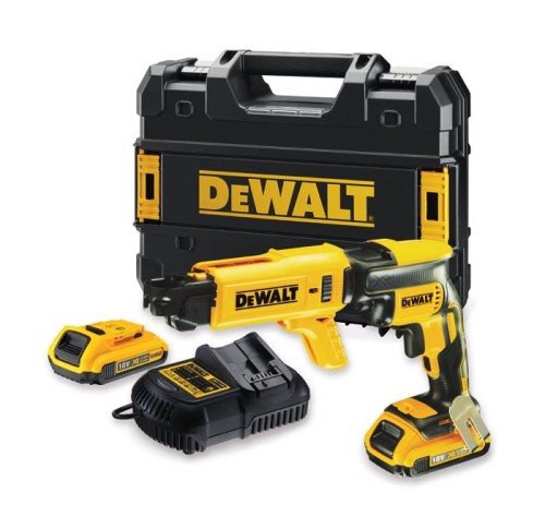 DeWALT DCF620P2K wkrętak zasilany/zakrętark udarowy Czarny, Żółty 4400 RPM - 2213901