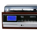 Camry Premium CR1113 Gramofon z napędem pasowym Czarny, Chrom, Drewno Pół-automatyczny - 2421150
