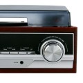 Camry Premium CR1113 Gramofon z napędem pasowym Czarny, Chrom, Drewno Pół-automatyczny - 1061878