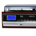 Camry Premium CR1113 Gramofon z napędem pasowym Czarny, Chrom, Drewno Pół-automatyczny - 1061879