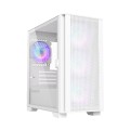 Montech AIR 100 ARGB, Micro-ATX, szkło hartowane - białe - 2421276
