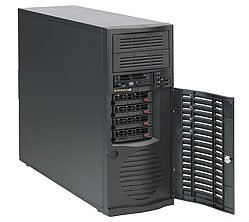 Supermicro SuperChassis 733TQ-668B Midi Tower Czarny 668 W - 2333269