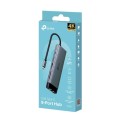 Hub USB TP-Link UH9120C 3+2xUSB 3.0 + HDMI + RJ45 + SD + MicroSD - 2416719