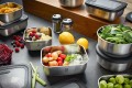 Pojemnik stalowy prostokątny 2.6 ltr GEFU PROVIDO G-12776 - 2416725