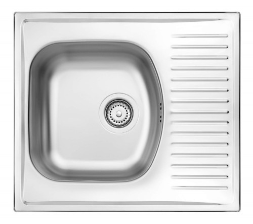 Zlewozmywak stalowy 1-komorowy z ociekaczem ZMU 0113 5907650856825 - 2258411
