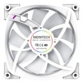 Wentylator Montech AX120 PWM ARGB, 3 szt., Biały - 120mm - 2417164