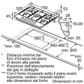 Płyty gazowa Siemens EC 7A5RB90 (5 pól grzejnych; kolor inox) - 710113