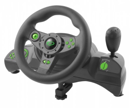 Kierownica Esperanza Nitro EGW102 (PC, PS3; kolor czarny) (WYPRZEDAŻ) - 2417885