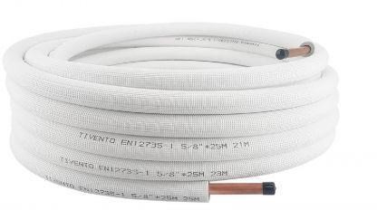 Rura Miedziana w otulinie 1/4 krąg 25 m Tivento Flex - 2418511