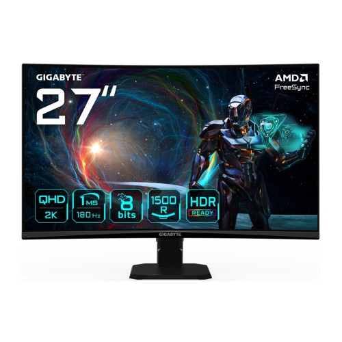 MONITOR GIGABYTE LED 27" GS27QCA 180Hz - 2419300