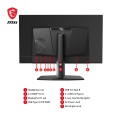 MSI MPG 321URXDE QD-OLED monitor komputerowy 80 cm (31.5") 3840 x 2160 px 4K Ultra HD Czarny - 2370432