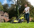 Ryobi RLM18X33B40 kosiarka Kosiarka do trawnika typu push Bateria Czarny, Zielony - 2370598
