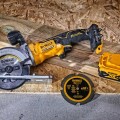 Pilarka tarczowa DEWALT DCS571P2 piła akumulatorowa 115 mm 2x XR 18V 5Ah T-STAK II Czarny, Żółty - 2420016
