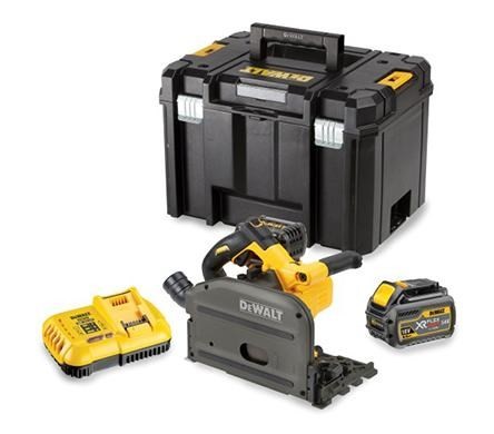 Zagłębierka akumulatorowa DEWALT DCS520T2 pilarka tarczowa 54V 2x XR FLEXVOLT 6Ah TSTAK Czarny, Żółty - 2405052