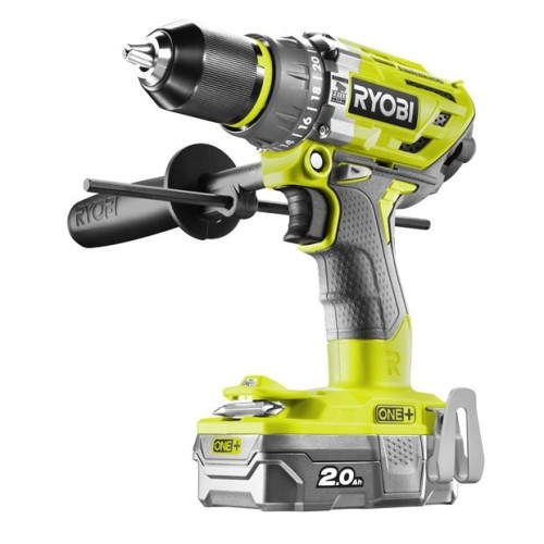 Ryobi R18PD7-220B 1800 RPM Zamek centralny 1,7 kg Czarny, Żółty - 2420197